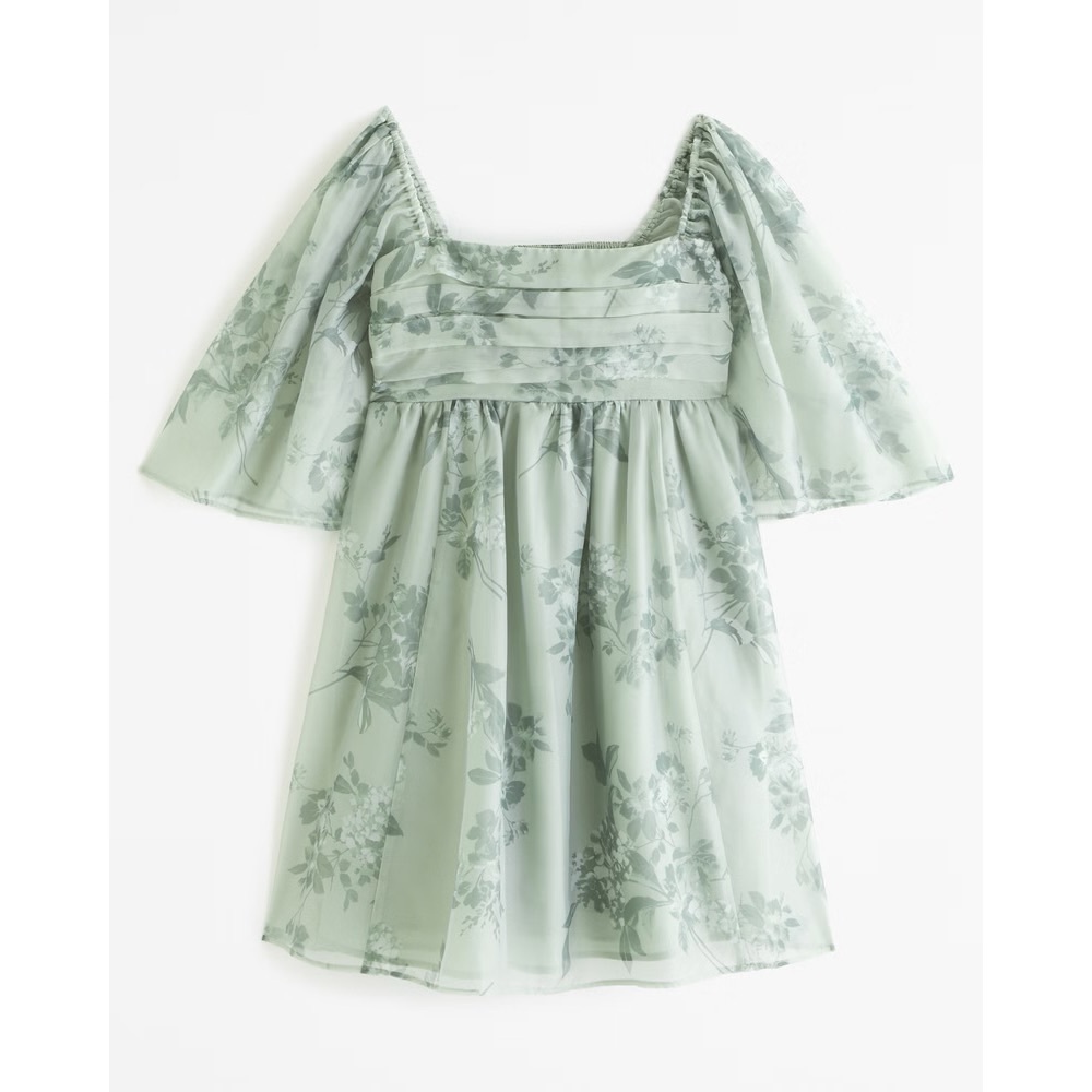 {Abercrombie & Fitch} Emerson Angel Sleeve Mini Dress - Size XL NWT